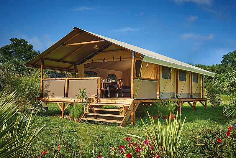 Tente Ciela nature lodge - 2 chambres 5/7 pers.