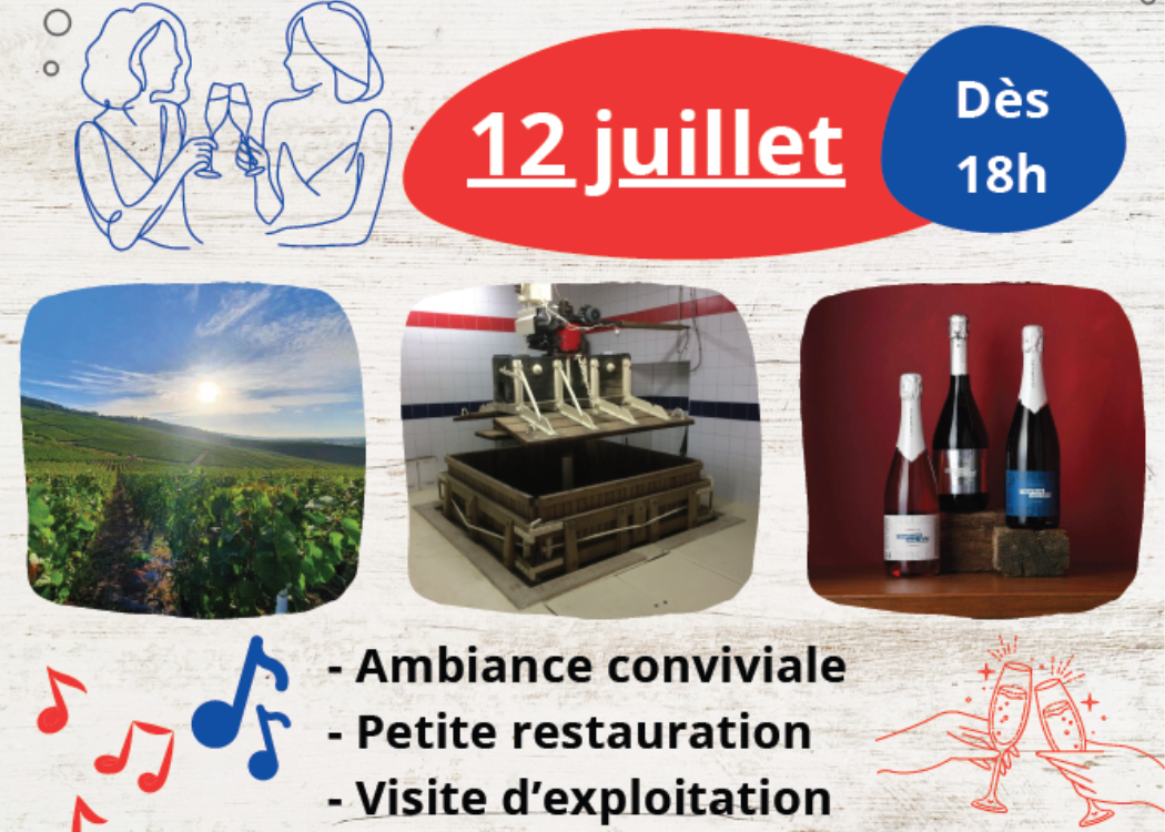La soirée pétillante du Champagne Laval Louïs - 12 juillet