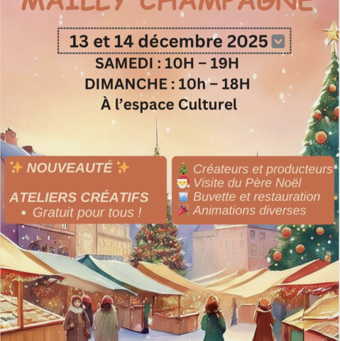 Marché de Noël - Mailly Champagne