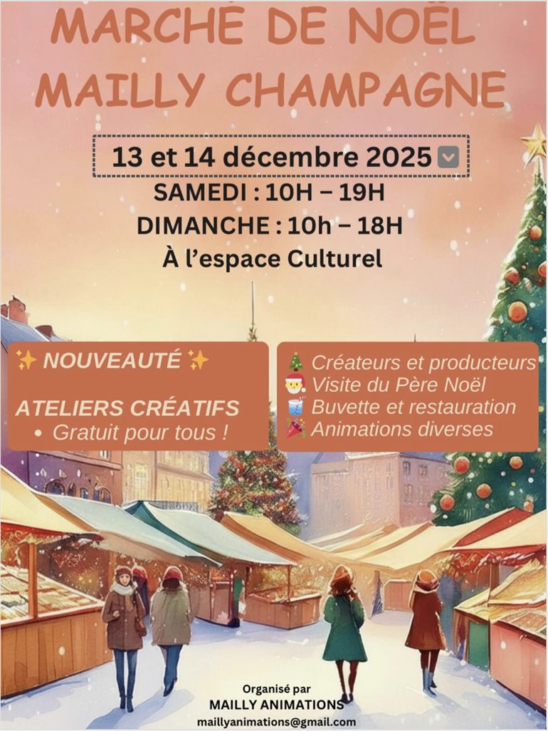 Marché de Noël - Mailly Champagne