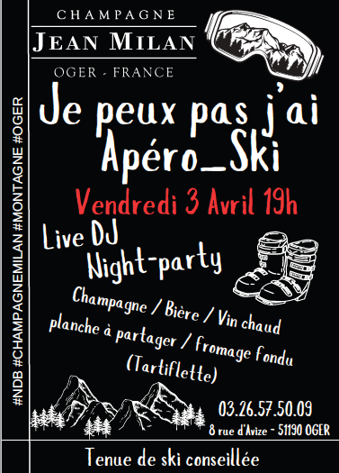 Apéro-ski Chp Jean Milan Oger