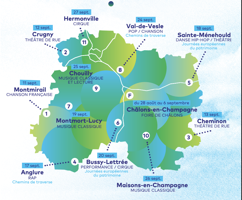 Festival itinéraires 2026 - Département de la Marne