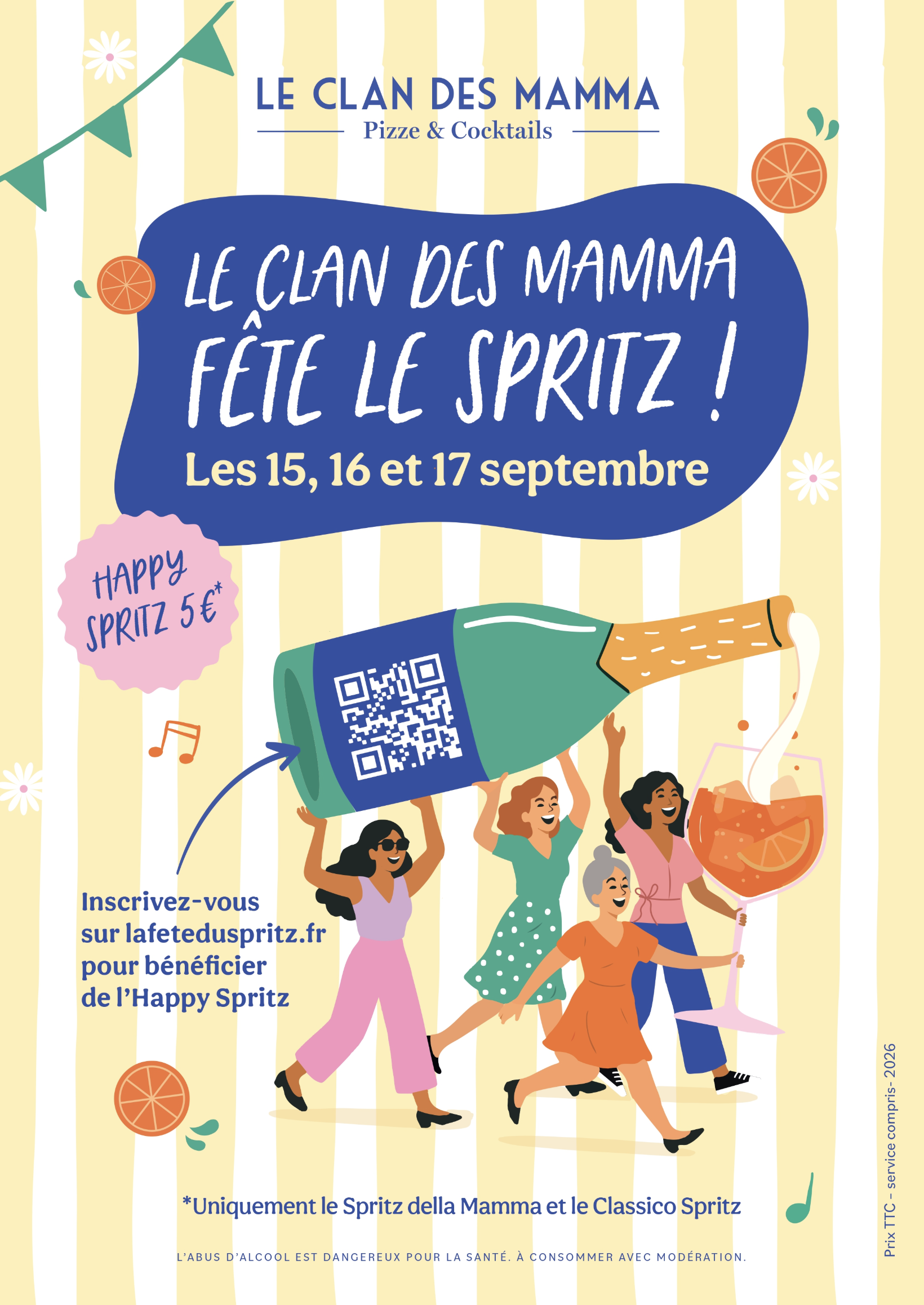  Fête du Spritz 2026 - LE CLAN DES MAMMA
