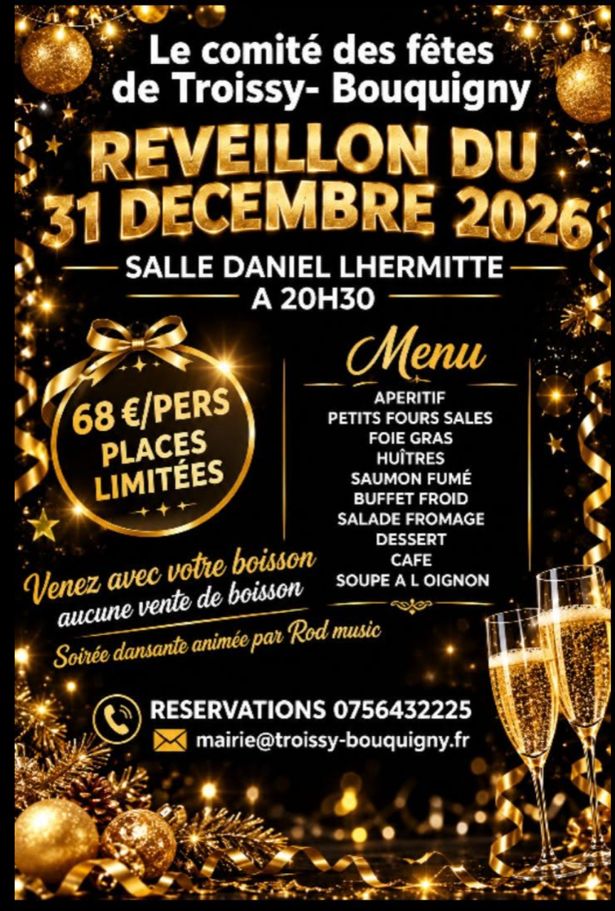 Réveillon du 31 décembre 2026