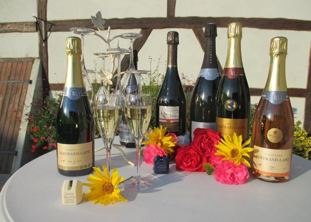 Champagne Bertrand Lapie présentation des vins