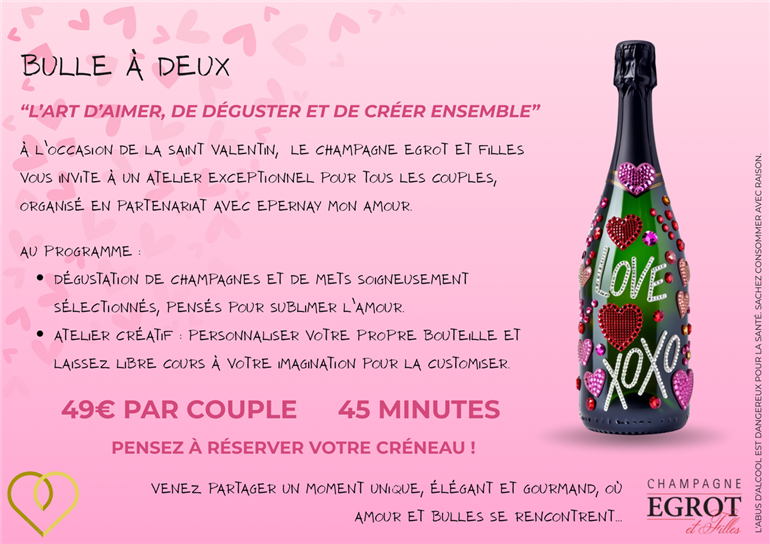 Champagne Egrot & Filles - Epernay mon Amour Event redimensionnée pour Tourinsoft