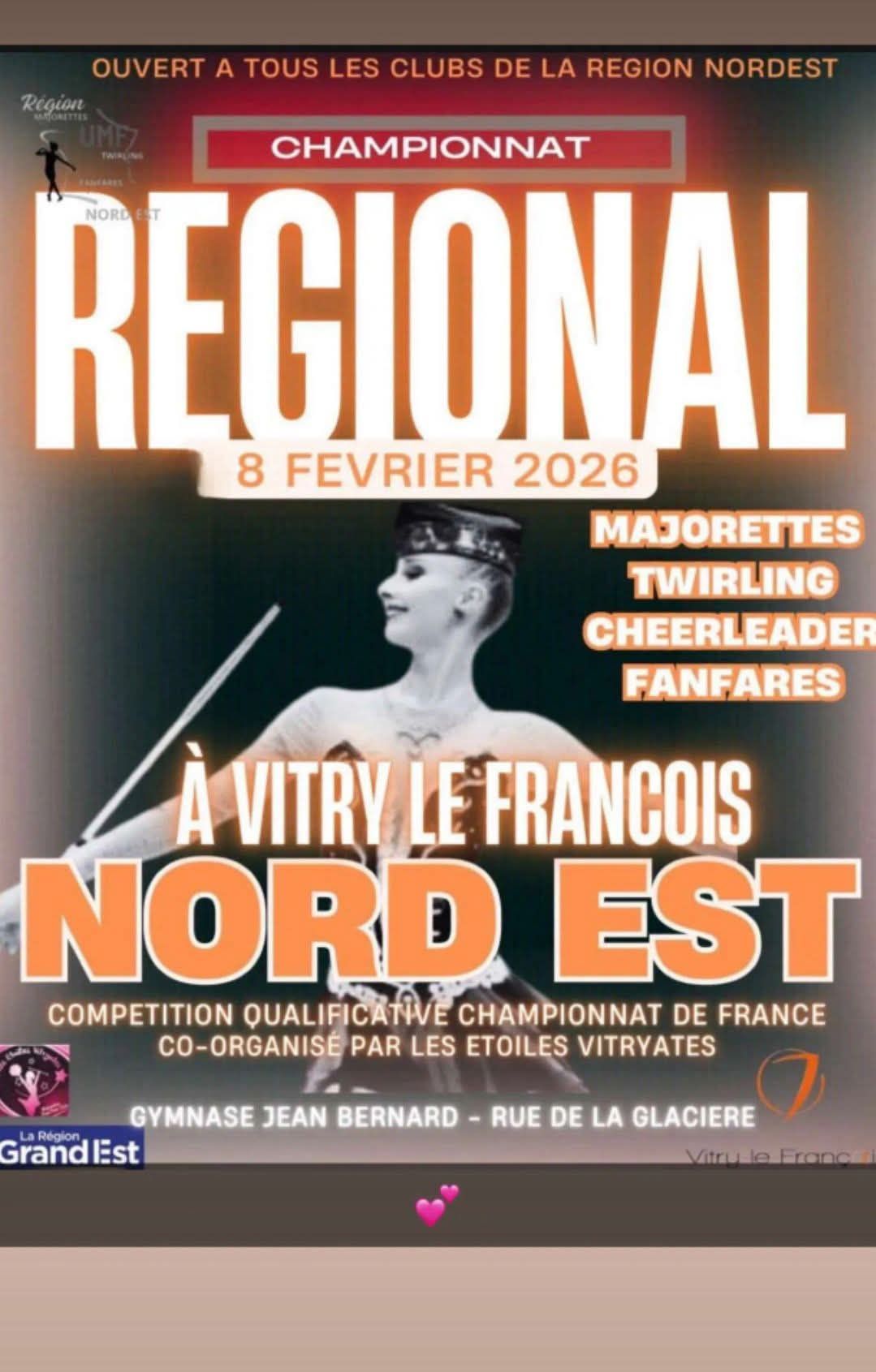 Championnat régional de Majorettes et de Fanfares