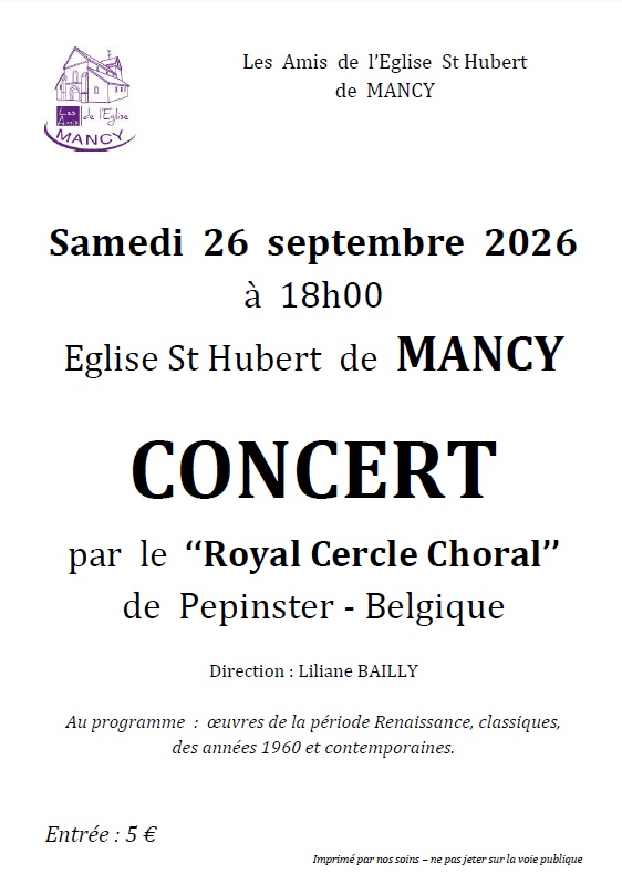 Concert Mancy