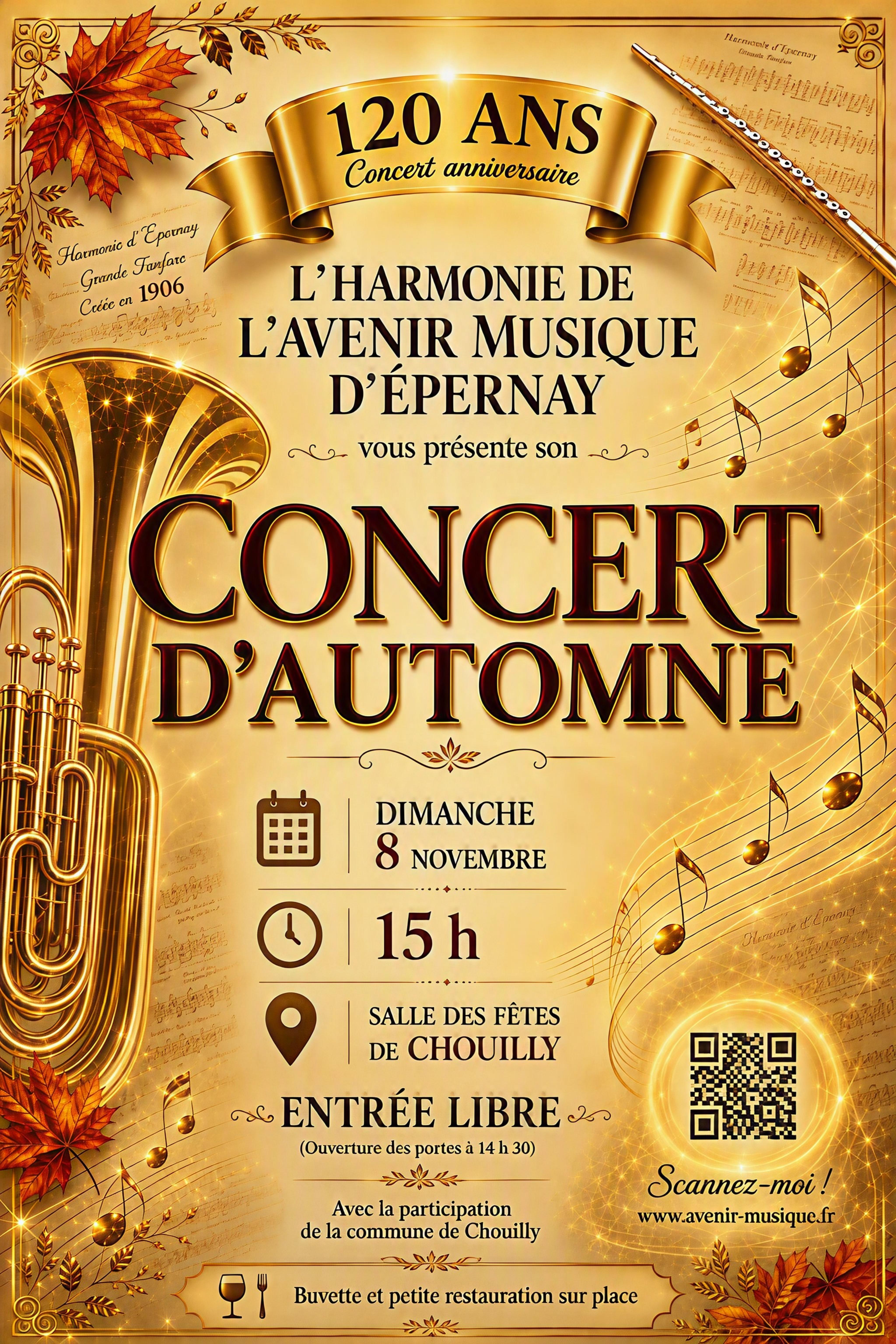 Concert automne 2026 - Droits Réservés
