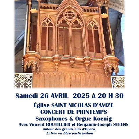 Concert de printemps Avize