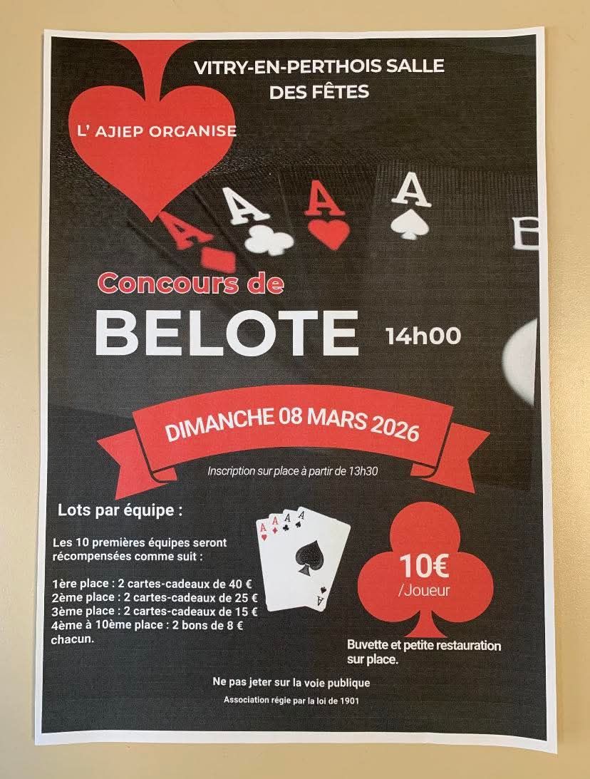 Concours de belote