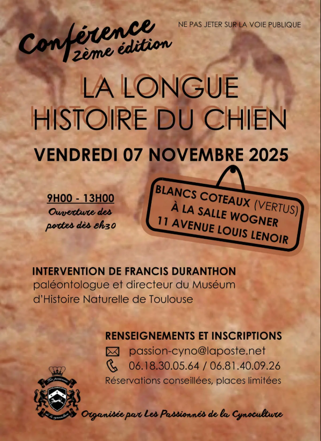 Conférence chien Vertus