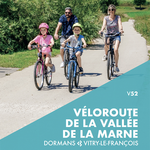 VÉLOROUTE DE LA VALLÉE DE LA MARNE V52
