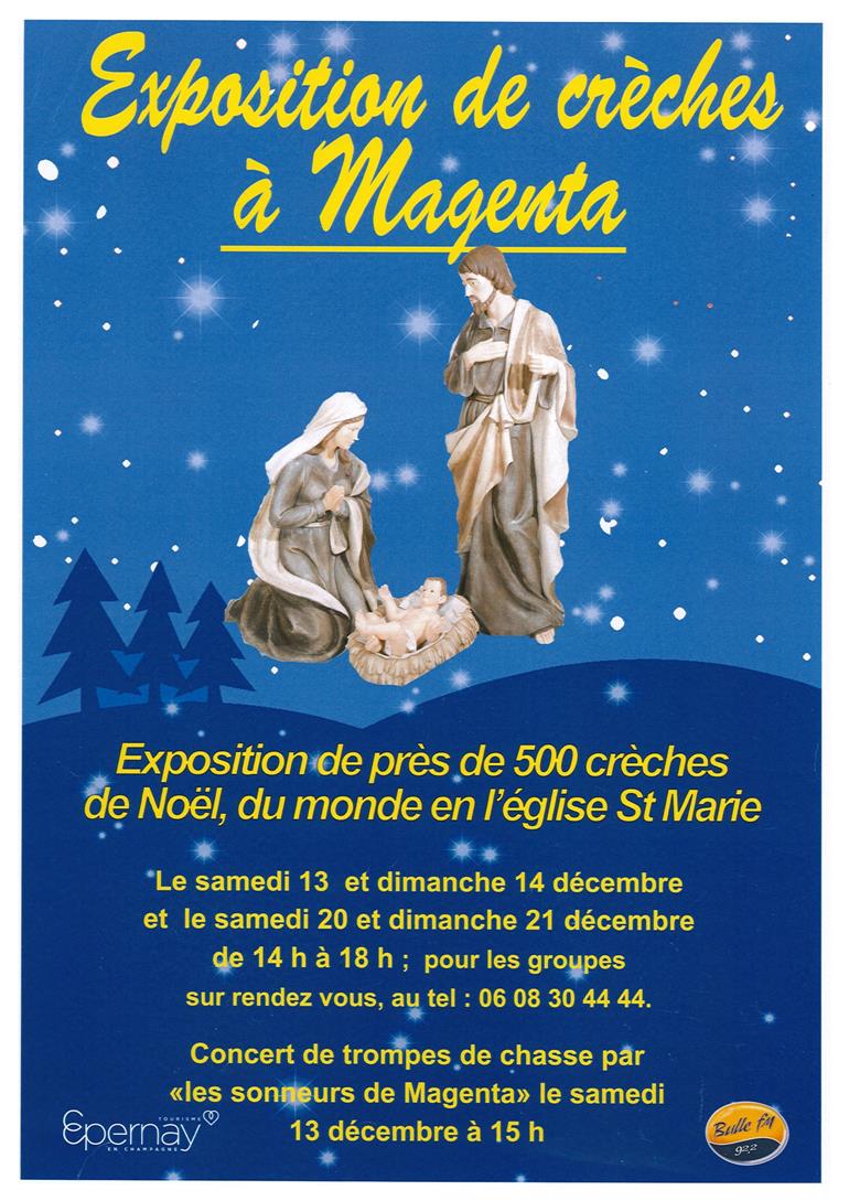 Crèches Magenta 2025