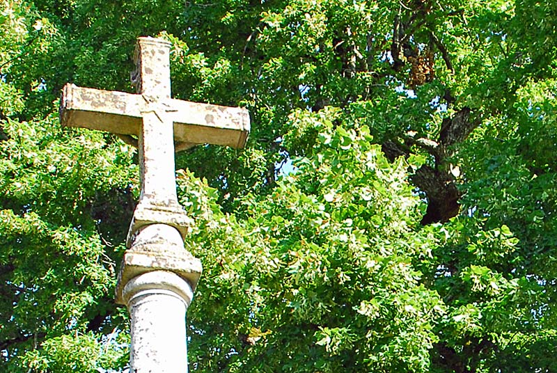 Croix de cimetière d'Aubigny