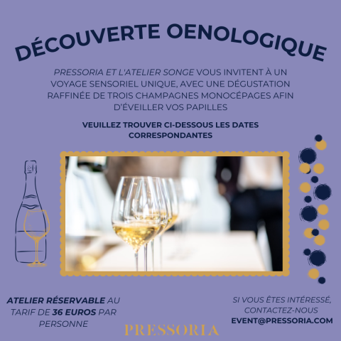 DÉCOUVERTE OENOLOGIQUE - 1