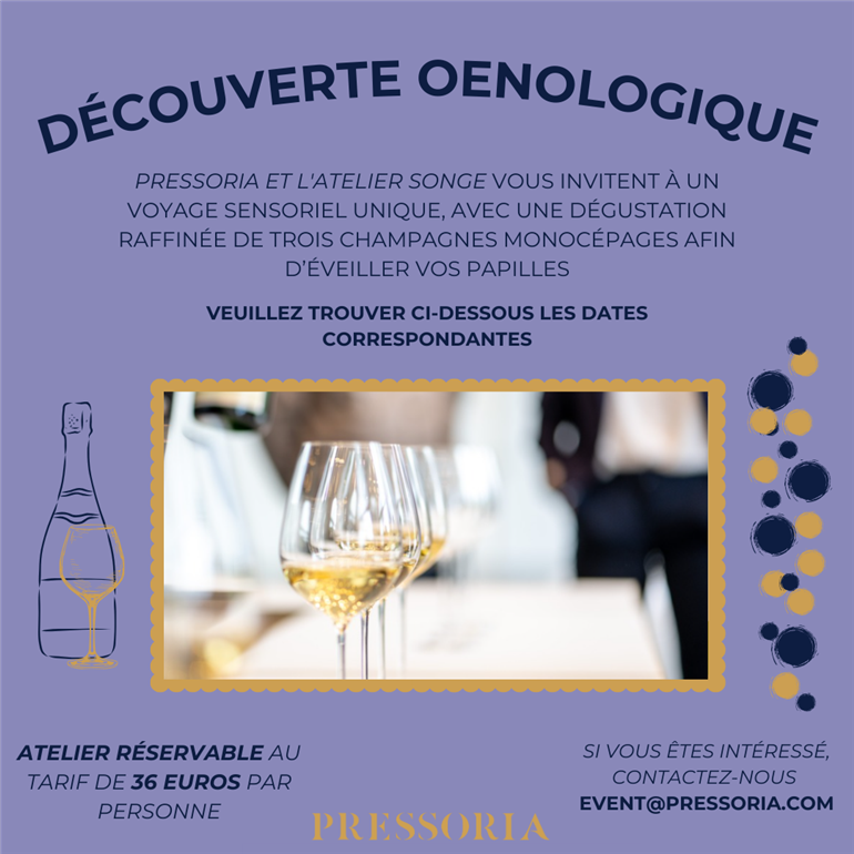 DÉCOUVERTE OENOLOGIQUE