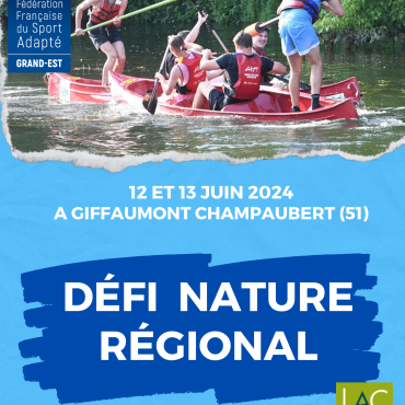Défi Nature Régional Du 12 au 13 juin 2024