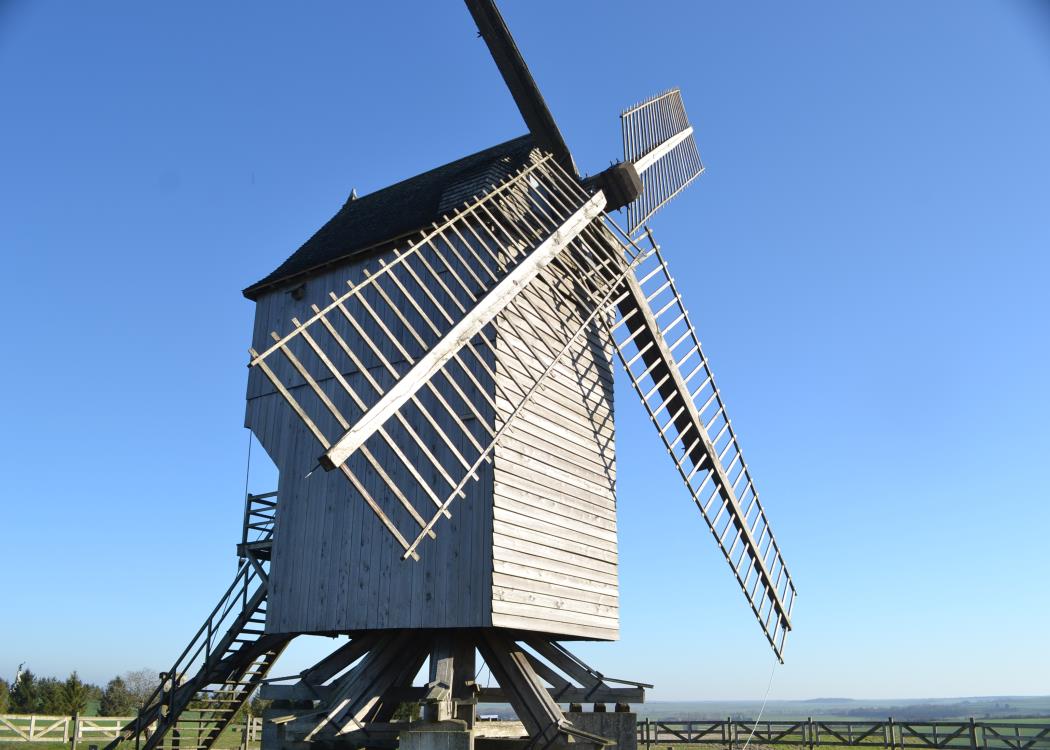 Moulin de Valmy en mouvement