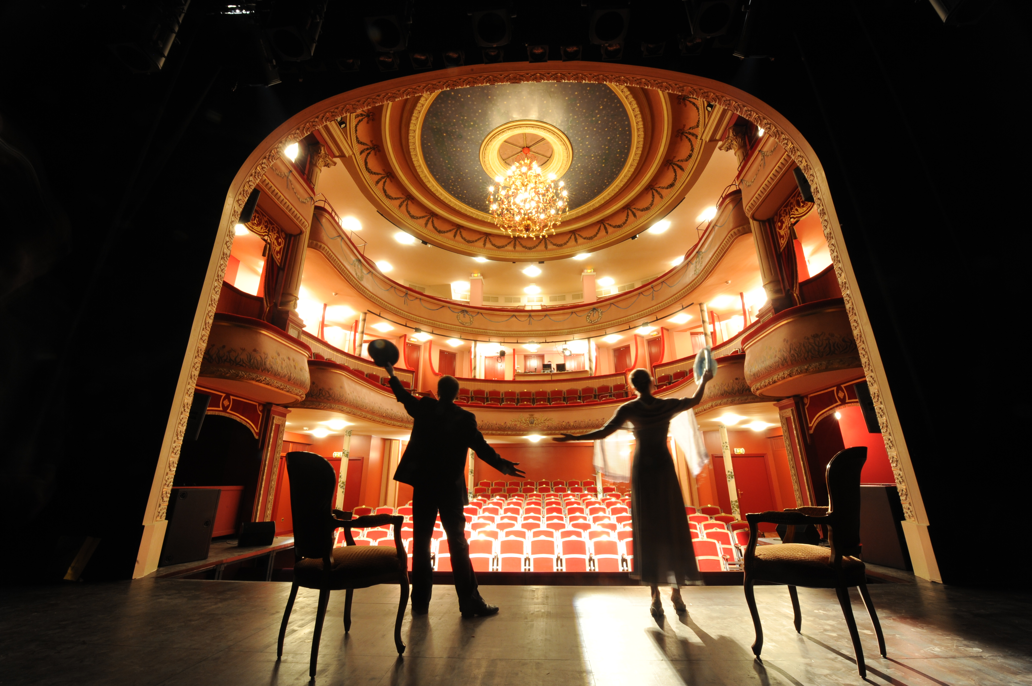 Théâtre à l'italienne
