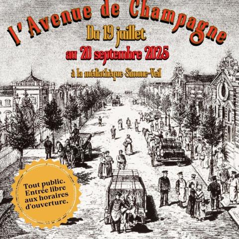 Expo avenue de Champagne Médiathèque Epernay Expo avenue de Champagne Médiathèque Epernay