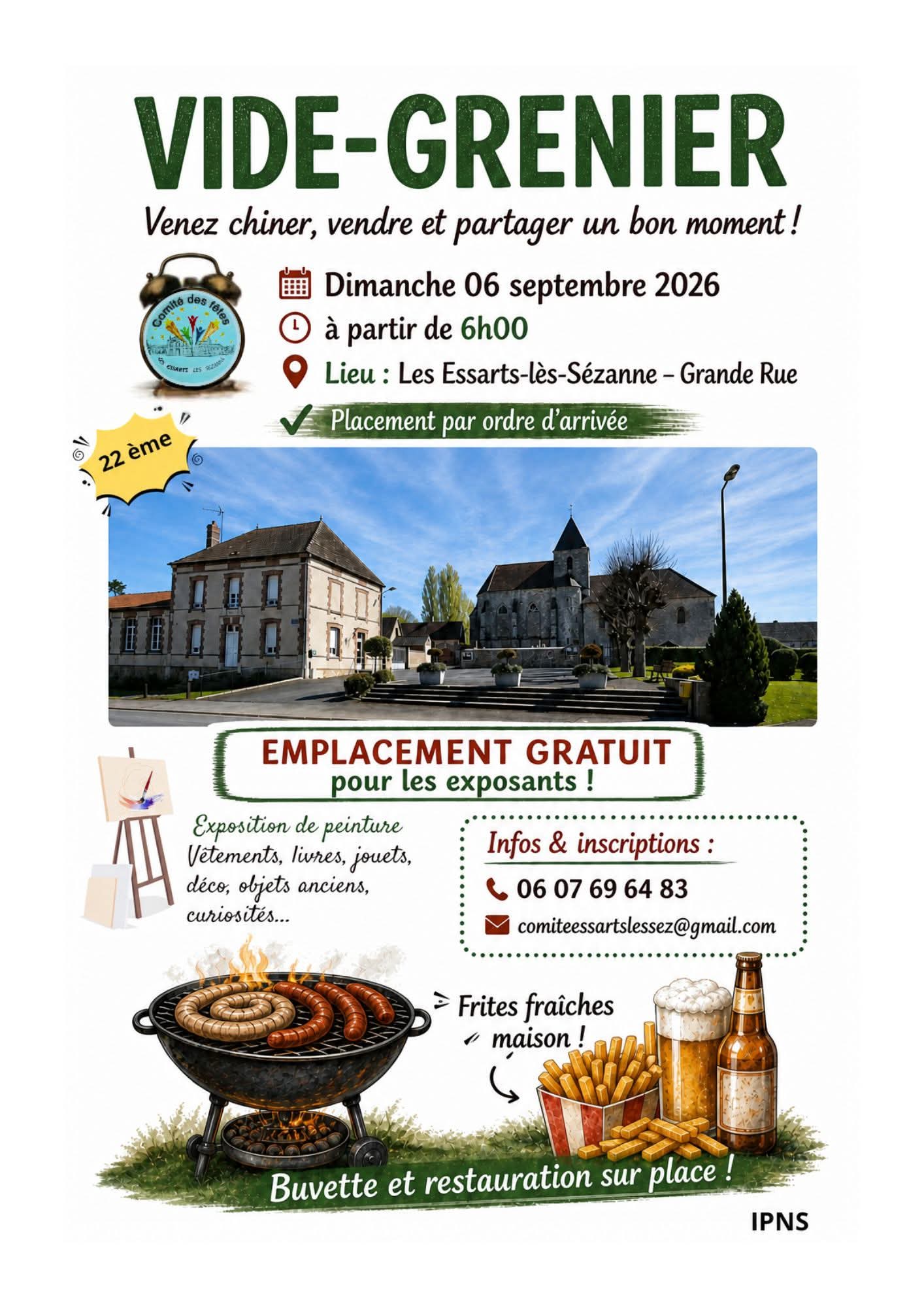 Rallye pédestre à Esternay