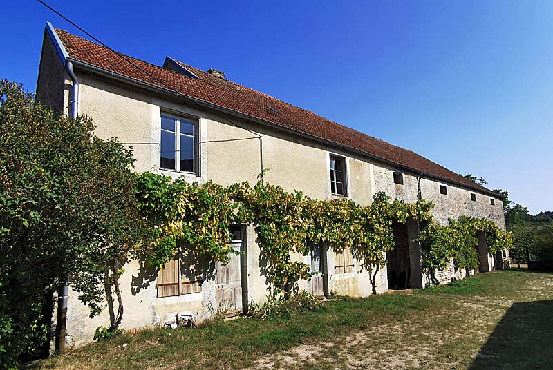 Ferme traditionnelle en longère de Musseau