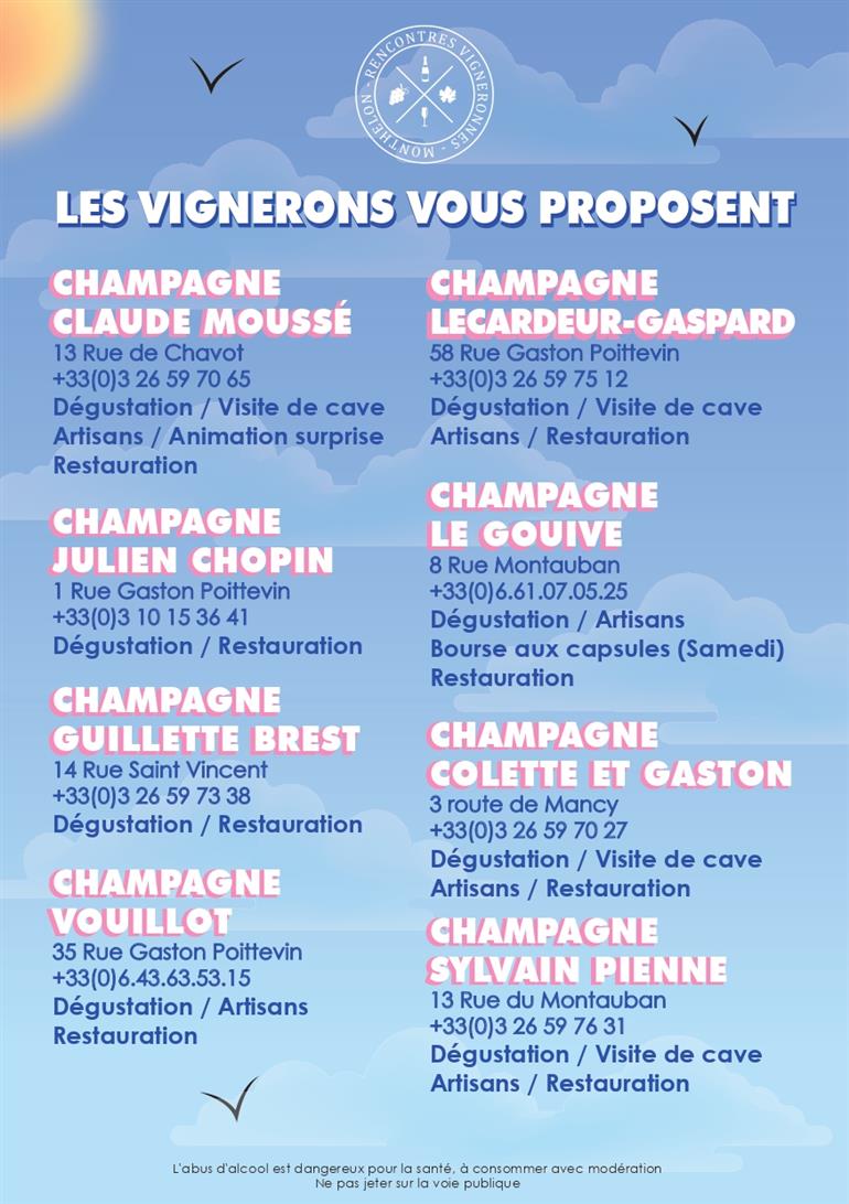 Flyers rencontres vigneronnes 2026