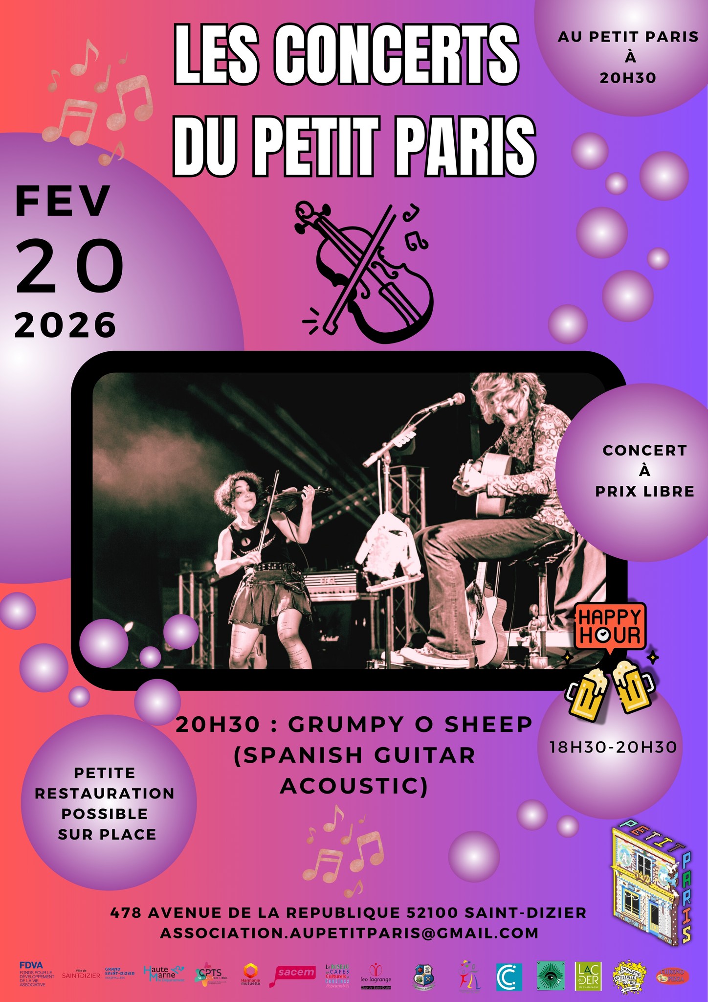 CONCERT : GRUMPY O SHEEP