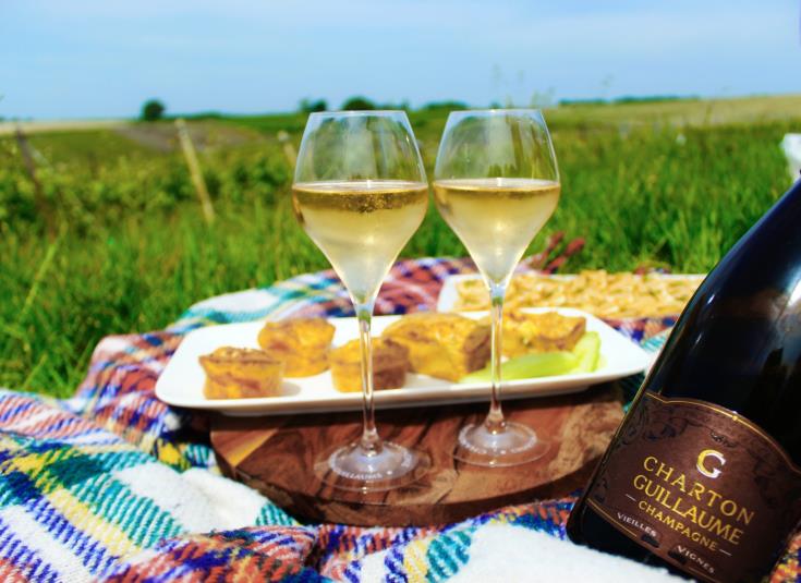 apéritif champagne