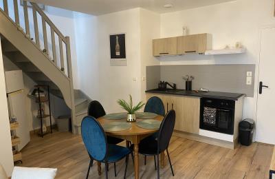 Espace cuisine et salle à manger 