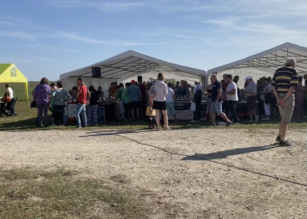 la fête de la tonte/ le marché du terroir
