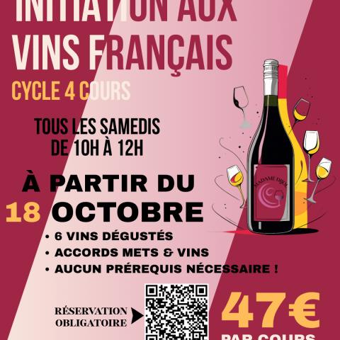 INITIATION AUX VINS FRANÇAIS Bezannes