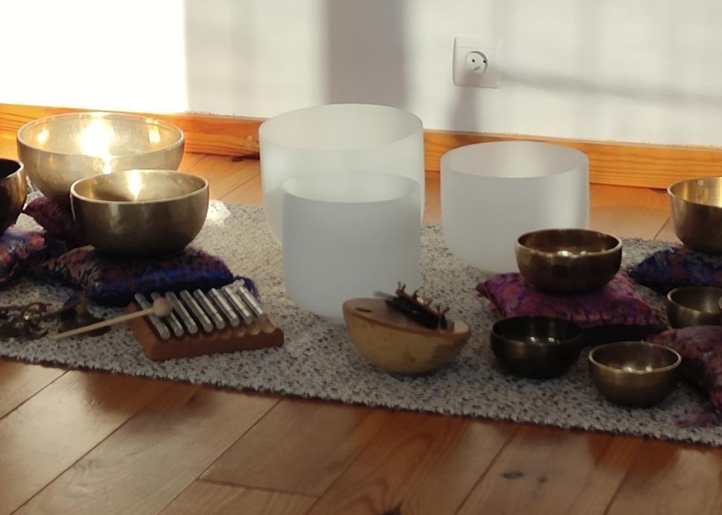 Instruments du voyage sonore et vibratoire d'Olivia