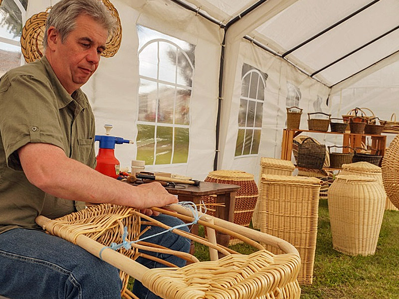 Jean-Marc Blanchard, artisan vannier