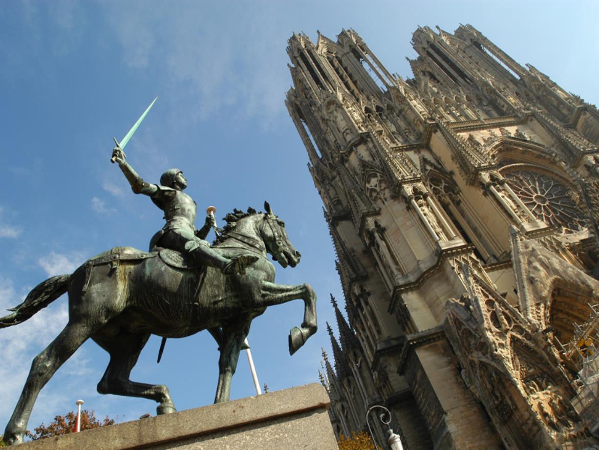 Jeanne d'Arc - Cathédrale de Reims
