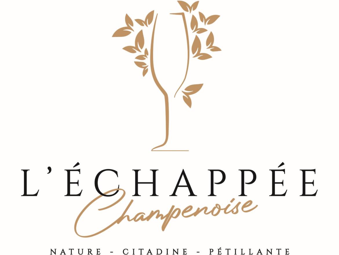 L'ECHAPPEE CHAMPENOISE - Logo 1 FOND BLANC