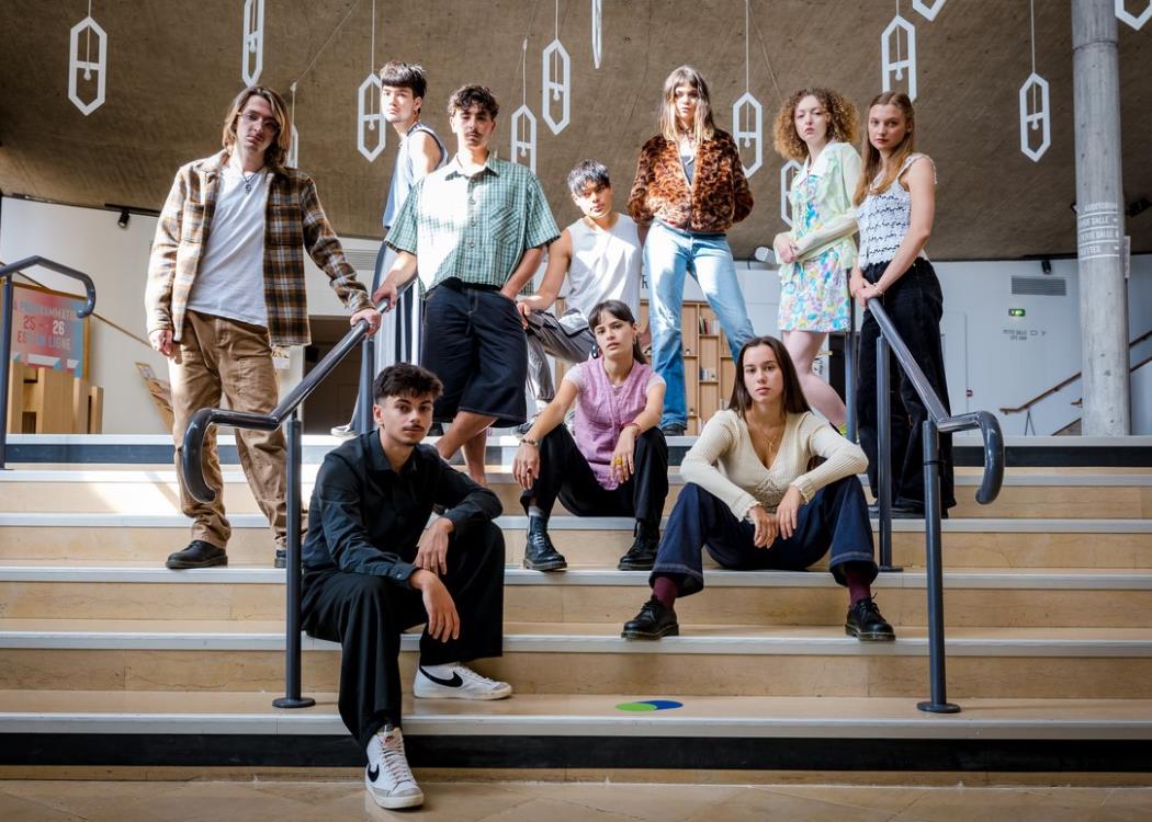 Les élèves de la Classe de la Comédie