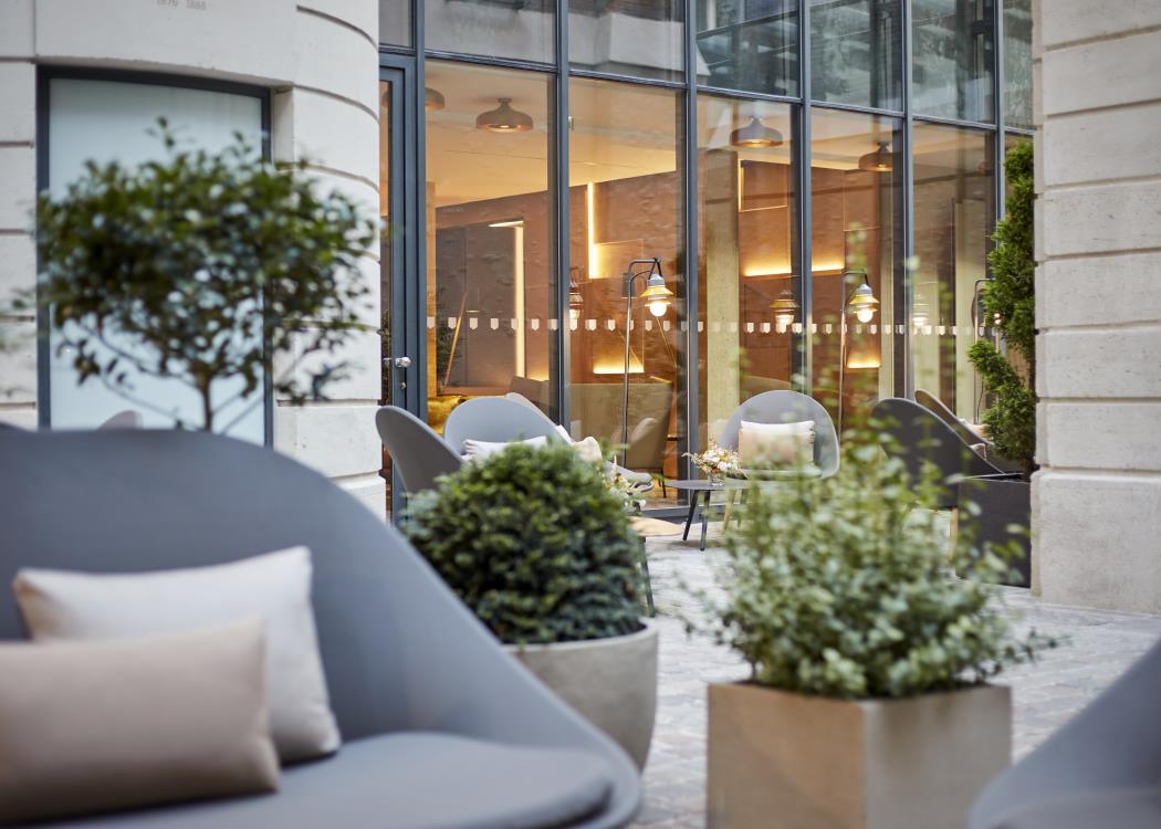 La Caserne Chanzy - Cour intérieure @Matthew Shaw