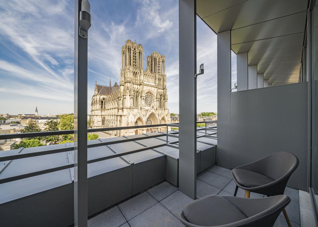 La Caserne Chanzy - Vue Terrasse©Naiim de la Lisière