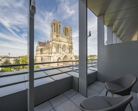 La Caserne Chanzy - Vue Terrasse©Naiim de la Lisière