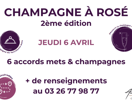 Les rdv de pressoria - champagne à rosé