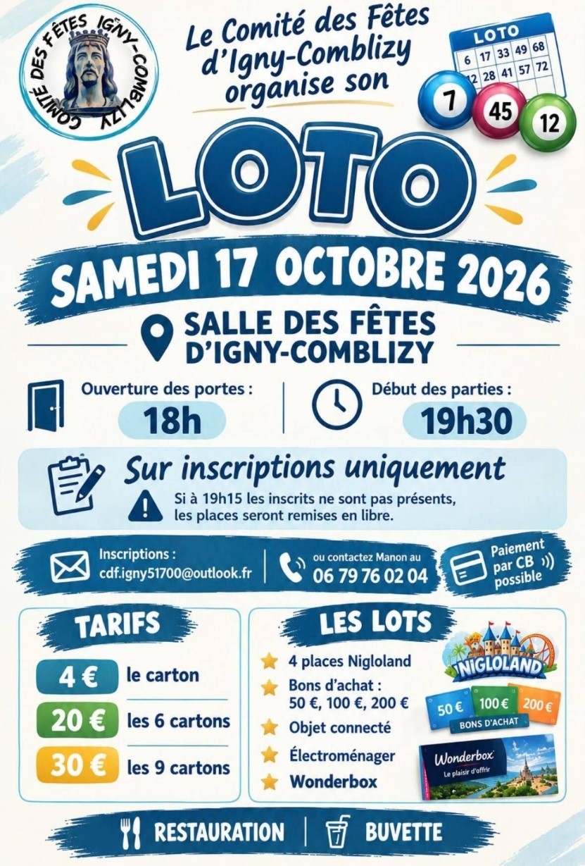 Loto - Igny-Comblizy