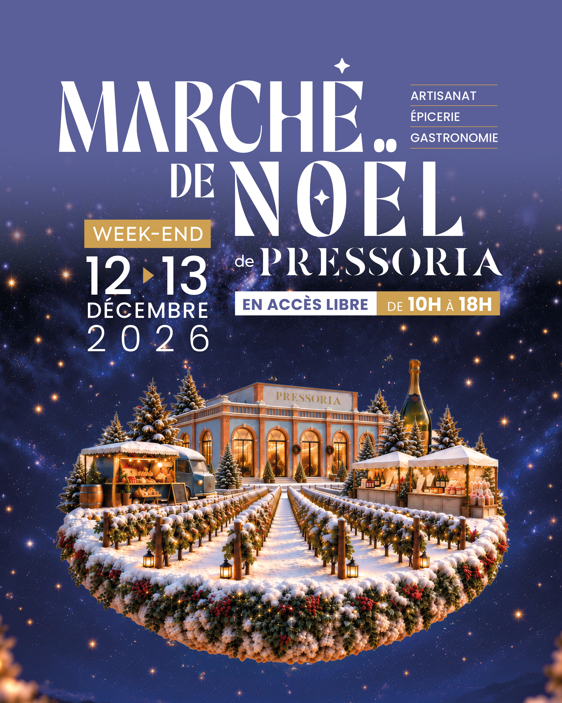Marché de Noël de Pressoria
