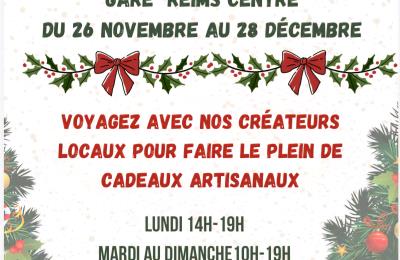 Marché de Noël de la Gare Reims 2025
