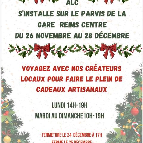 Marché de Noël de la Gare Reims 2025
