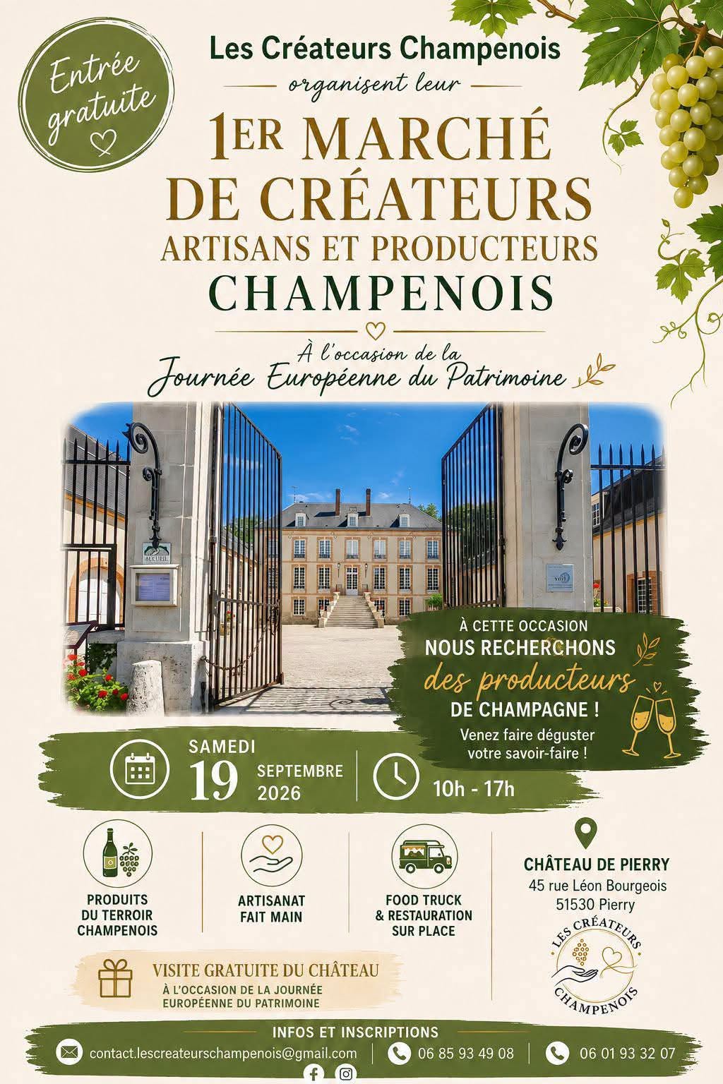 Journées Européennes du Patrimoine : Découverte du patrimoine mancéen