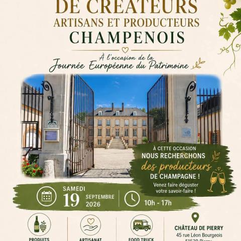 Marché des producteurs Château de Pierry
