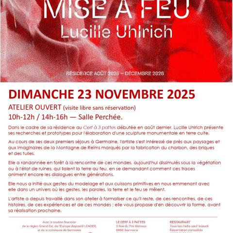 Mise à feu Germaine 2025