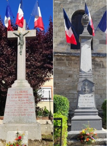 Monuments aux morts Plivot JEP 2026 - Sylvie Lachat